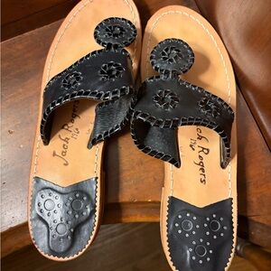 Jack Rogers Black sandals